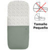 Saco para Capazo modelo pequeño Marinero verde