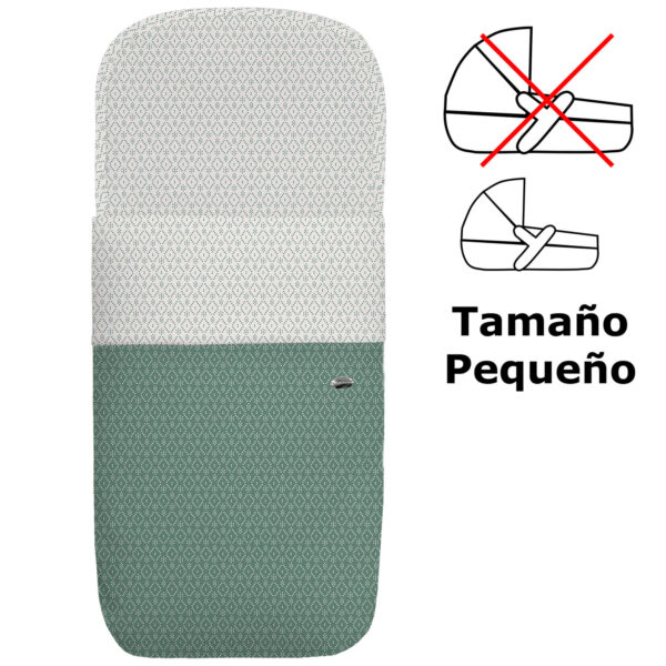 Saco para Capazo modelo pequeño Nepal verde