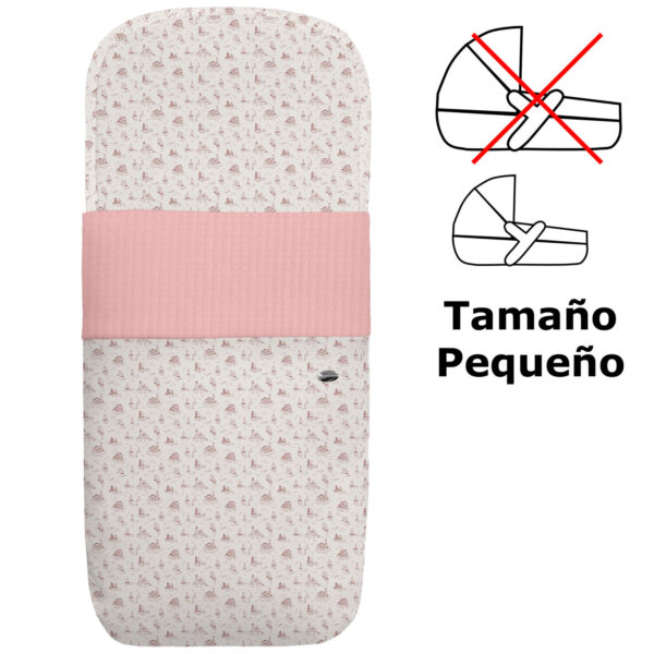 Saco para Capazo modelo pequeño Toile maquillaje