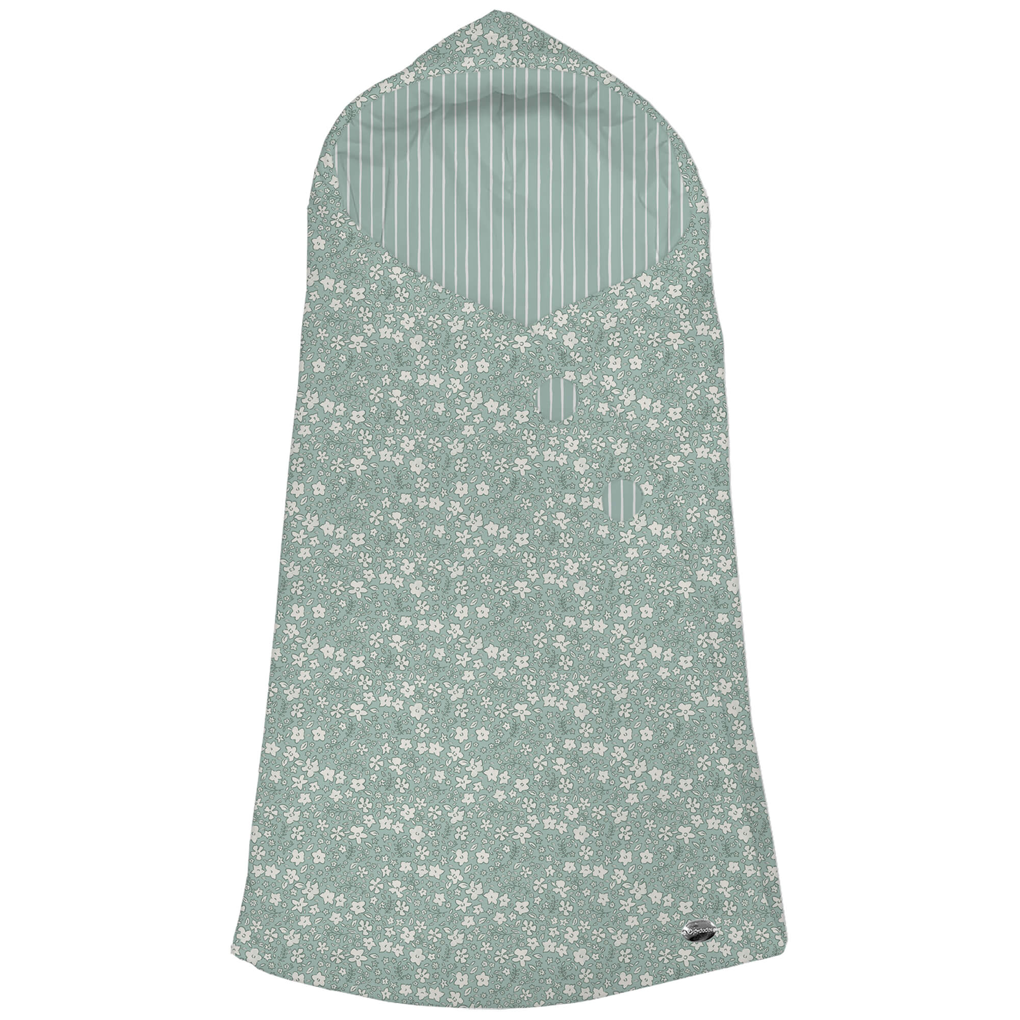 Saco para Capazo modelo capucha Iris verde