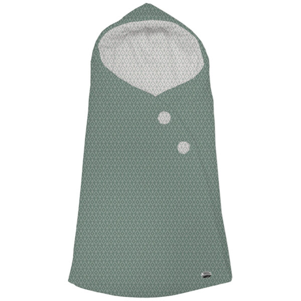 Saco para Capazo modelo capucha Nepal verde