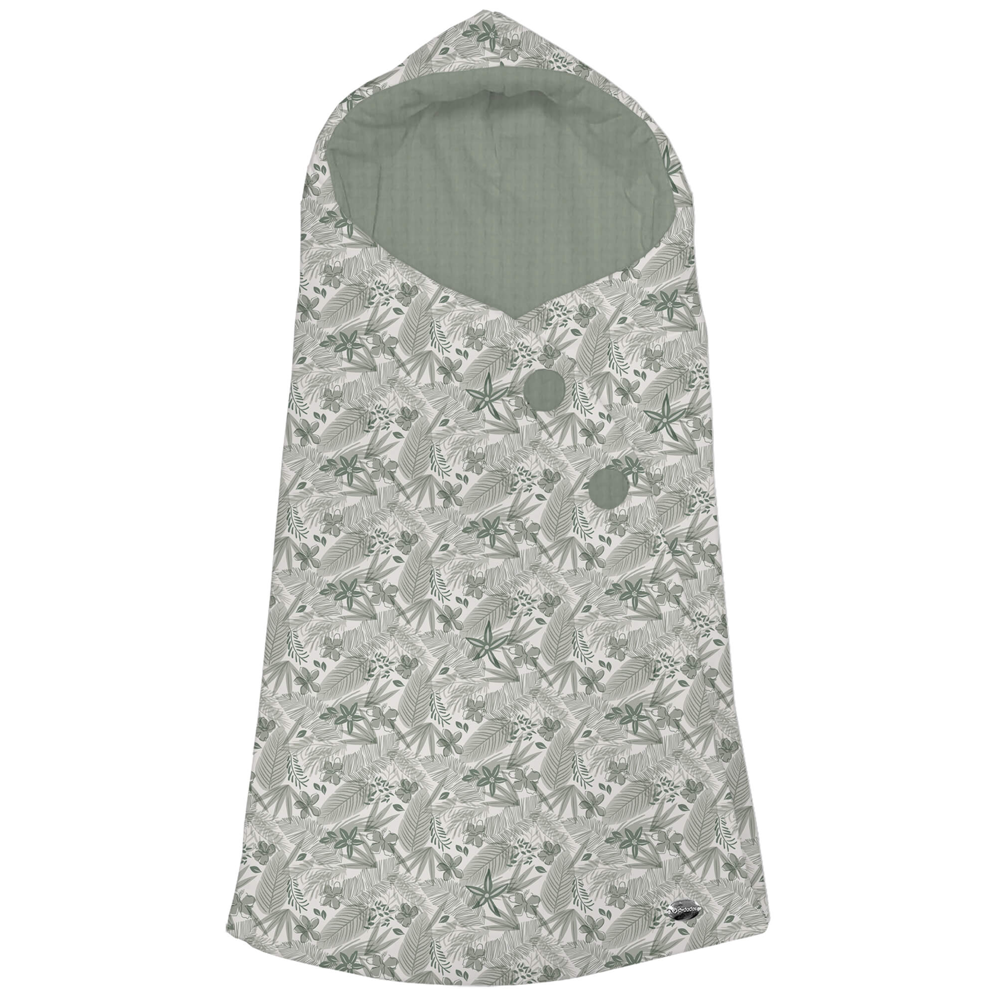 Saco para Capazo modelo capucha Piccolo verde