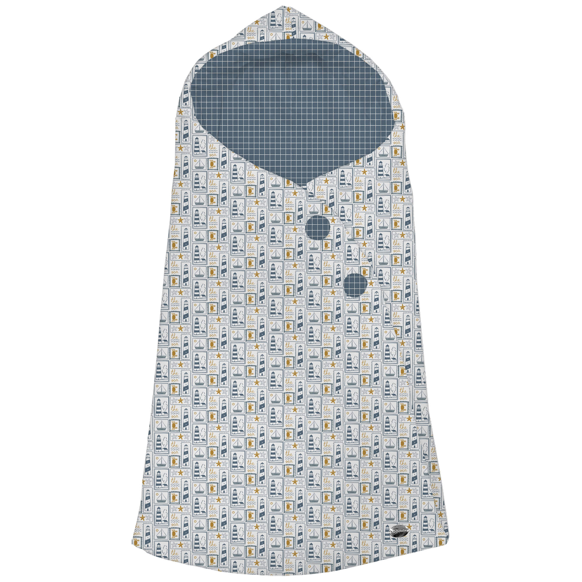 Saco para Capazo modelo capucha Porto azul