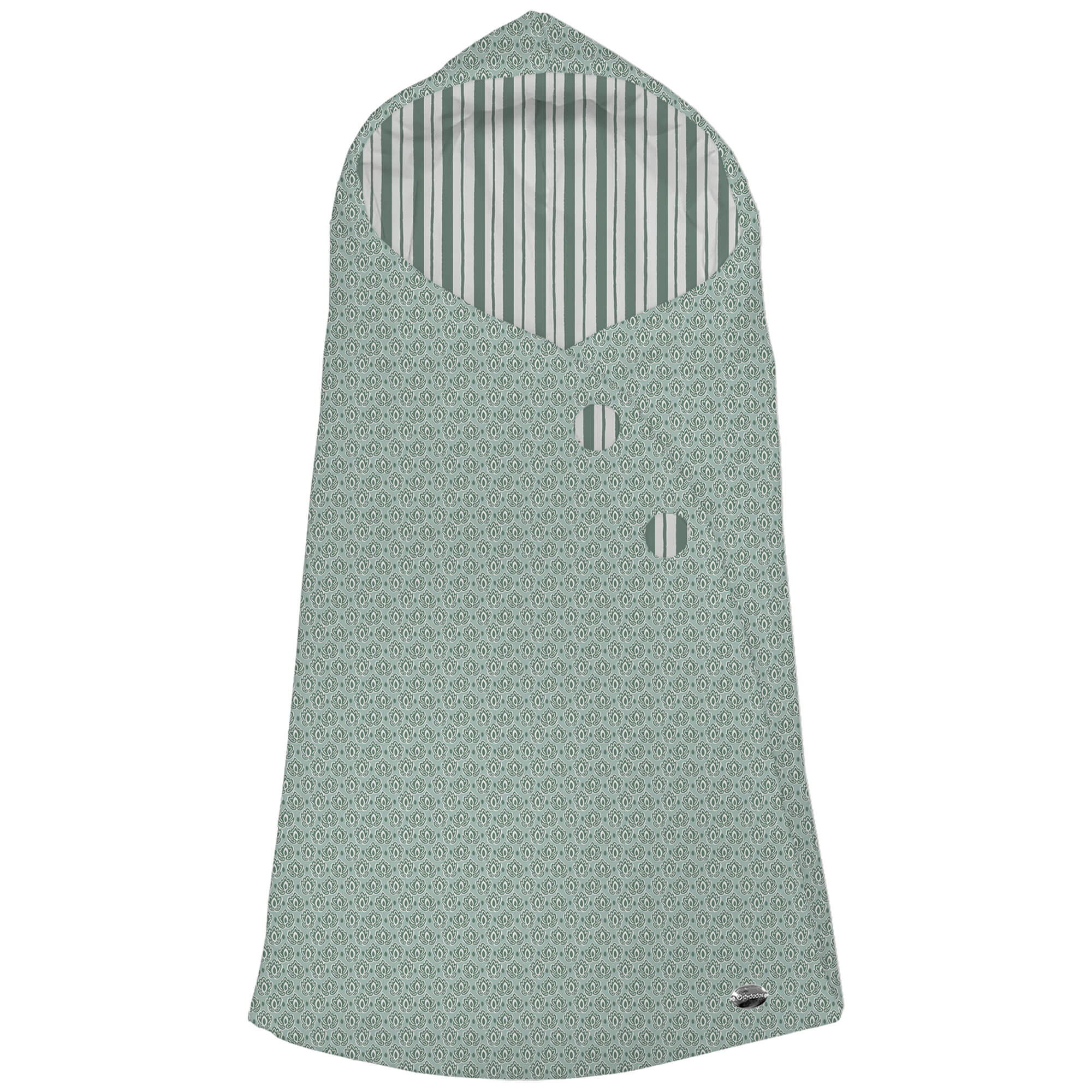 Saco para Capazo modelo capucha Provenza verde