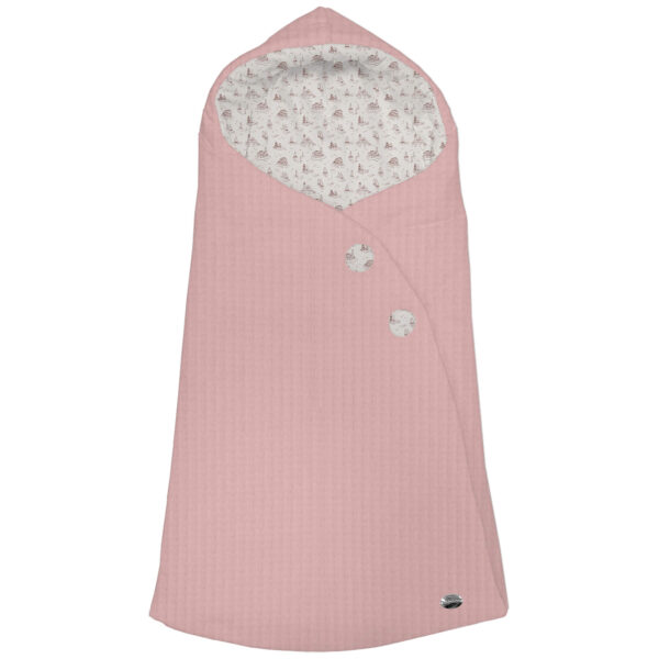 Saco para Capazo modelo capucha Toile - Marinero maquillaje