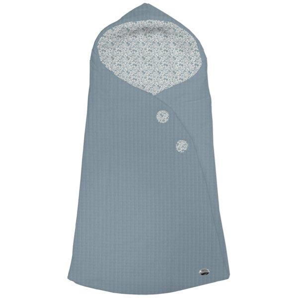 Saco para Capazo modelo capucha Versalles azul