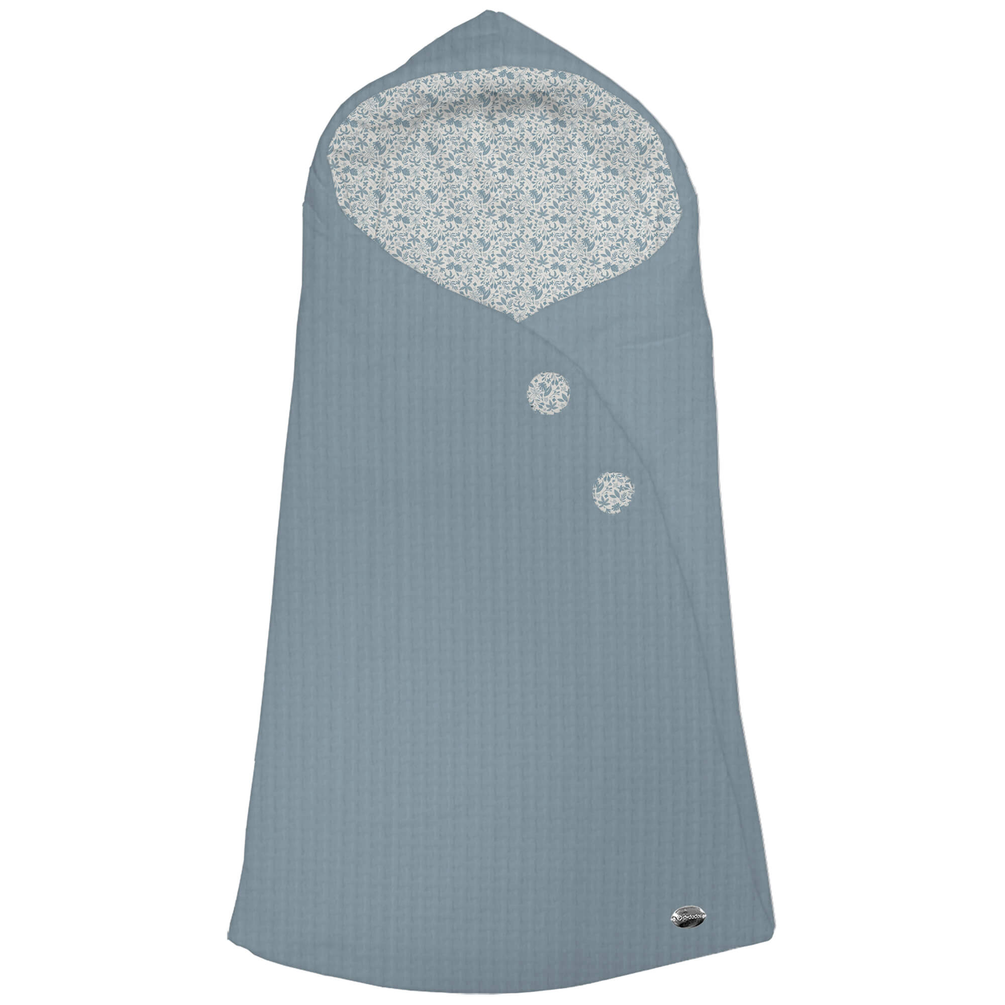 Saco para Capazo modelo capucha Versalles azul