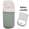 Saco para silla modelo gemelar desenfundable Erick verde
