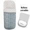 Saco para silla modelo gemelar desenfundable Milán azul