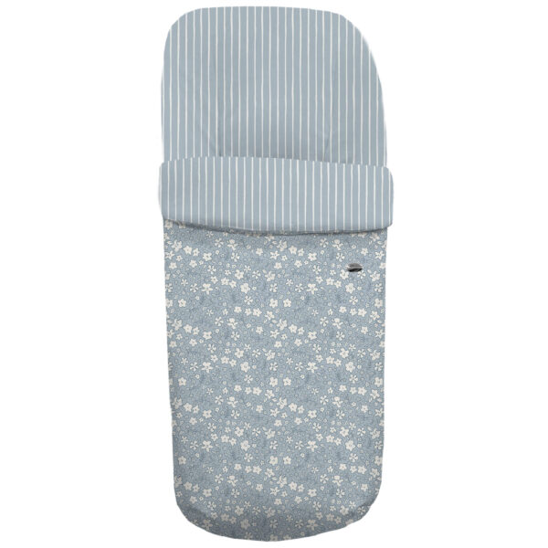 Saco para silla modelo gemelar Iris azul