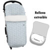 Saco para silla modelo global desenfundable Arrecife azul