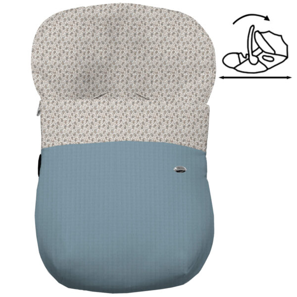 Saco para grupo cero modelo modular Atenas azul