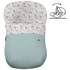 Saco para grupo cero modelo modular Bambi azulado