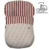 Saco para grupo cero modelo modular Brisa granate