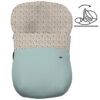 Saco para grupo cero modelo modular Garden menta