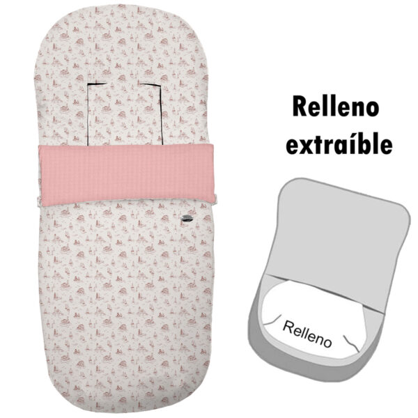 Saco para silla modelo recto desenfundable Toile maquillaje