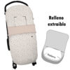 Saco para silla modelo universal desenfundable Toile tostado
