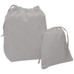 615 Bolsas Muda Kin-Francis Piqué Gris