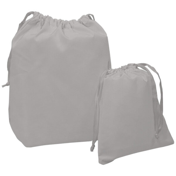 Bolsas Muda en tejido de algodón Piqué Valencia Gris