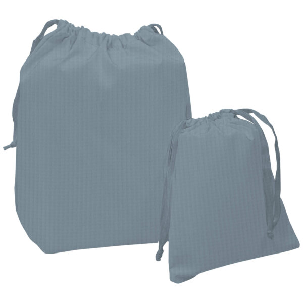 Bolsas de Muda en tejido piqué de algodón Roma Azulón