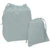 Bolsas de Muda en tejido piqué de algodón Roma Menta