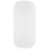 Colchonetas de Capazo Bambula Plumeti Blanco Colchonetas para el Capazo en tejido de algodón Bambula Plumeti Blanco