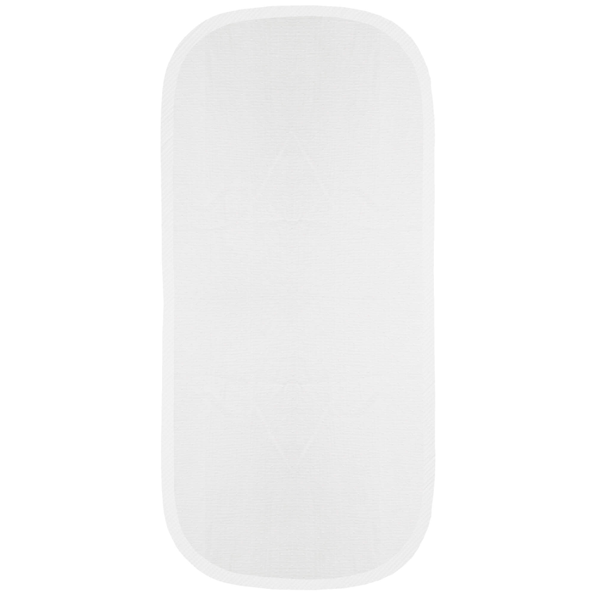 Colchonetas de Capazo Bambula Plumeti Blanco Colchonetas para el Capazo en tejido de algodón Bambula Plumeti Blanco