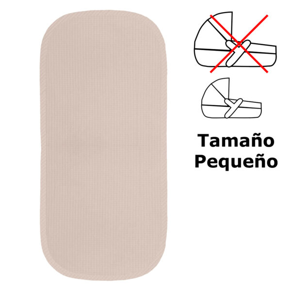 783 Colchonetas de Capazo Piqué Roma Tostado