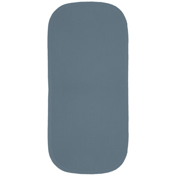 Colchonetas para el Capazo en tejido de algodón Piqué Serker Azul