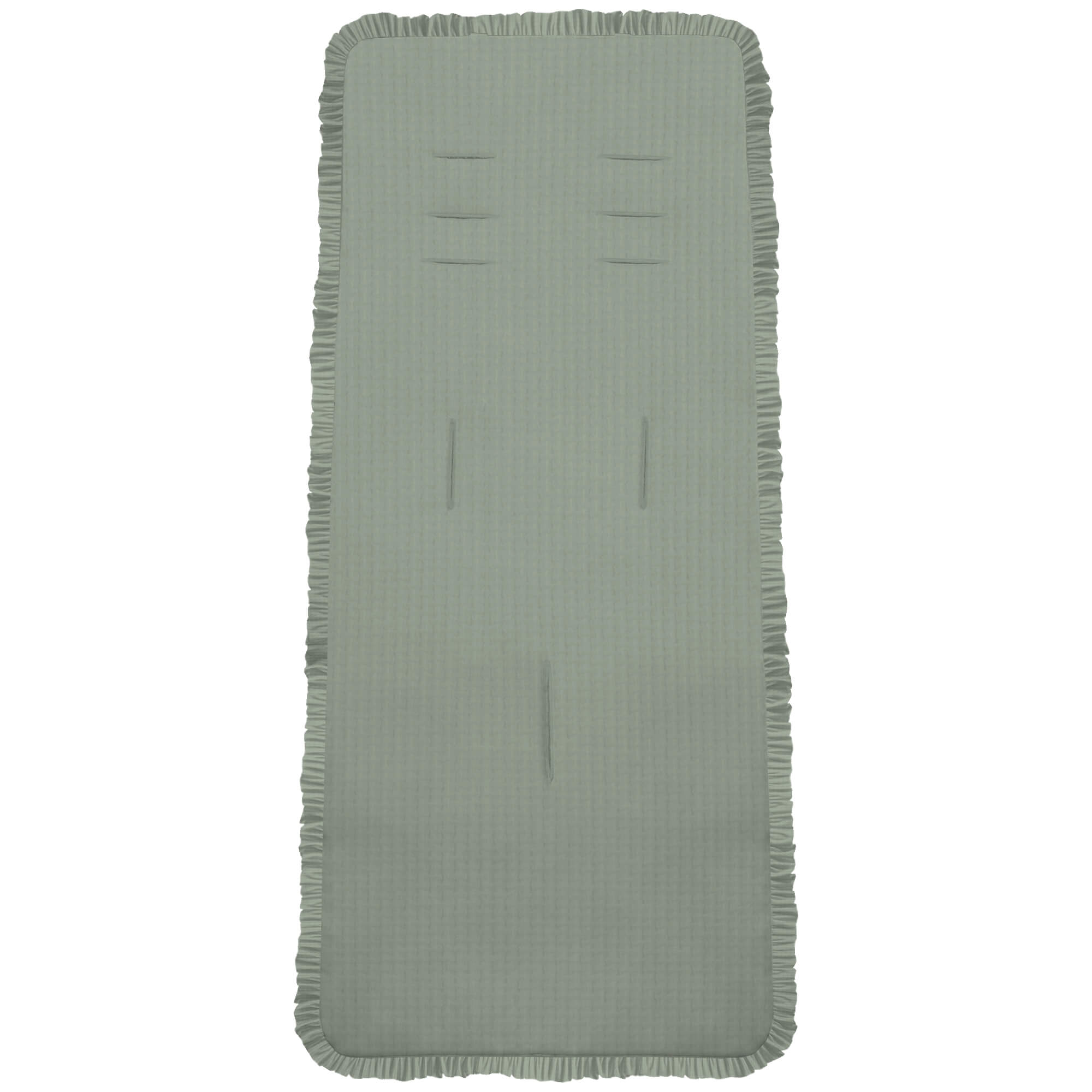 Colchoneta para Silla en tejido de algodón Piqué Roma Verde