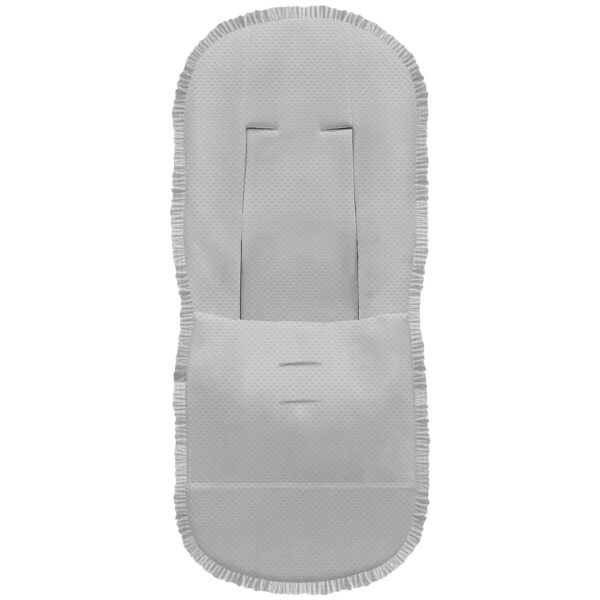 Funda Básica para Silla en tejido de algodón Piqué Napoles Gris