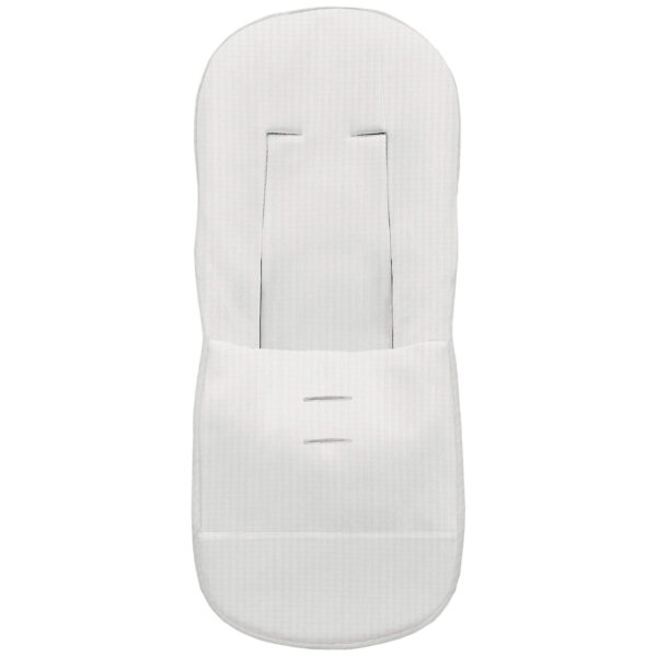 Funda Básica para Silla en tejido de algodón Piqué Roma Blanco Roto
