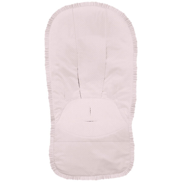 Funda Global para Silla en tejido de algodón Piqué Napoles Rosa