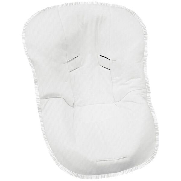 Funda Grupo Cero en tejido de algodón Bambula Blanco
