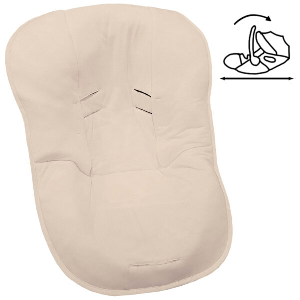 Funda Grupo Cero Modular en tejido de algodón Piqué Valencia Camel