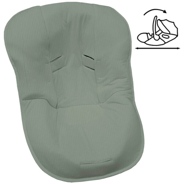 Funda Grupo Cero Modular en tejido de algodón Piqué Roma Verde
