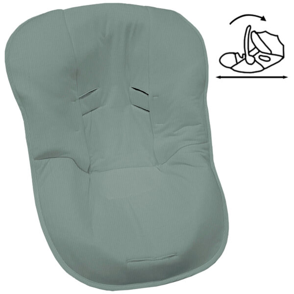 Funda Grupo Cero Modular en tejido de algodón Piqué Serker Verde