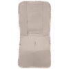 Funda Recta para Silla en tejido de algodón Bambula Beige-Tostado