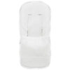 Funda Universal para Silla en tejido de algodón Bambula Blanco