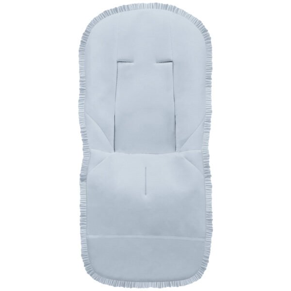 Funda Universal para Silla en tejido de algodón Piqué Valencia Celeste