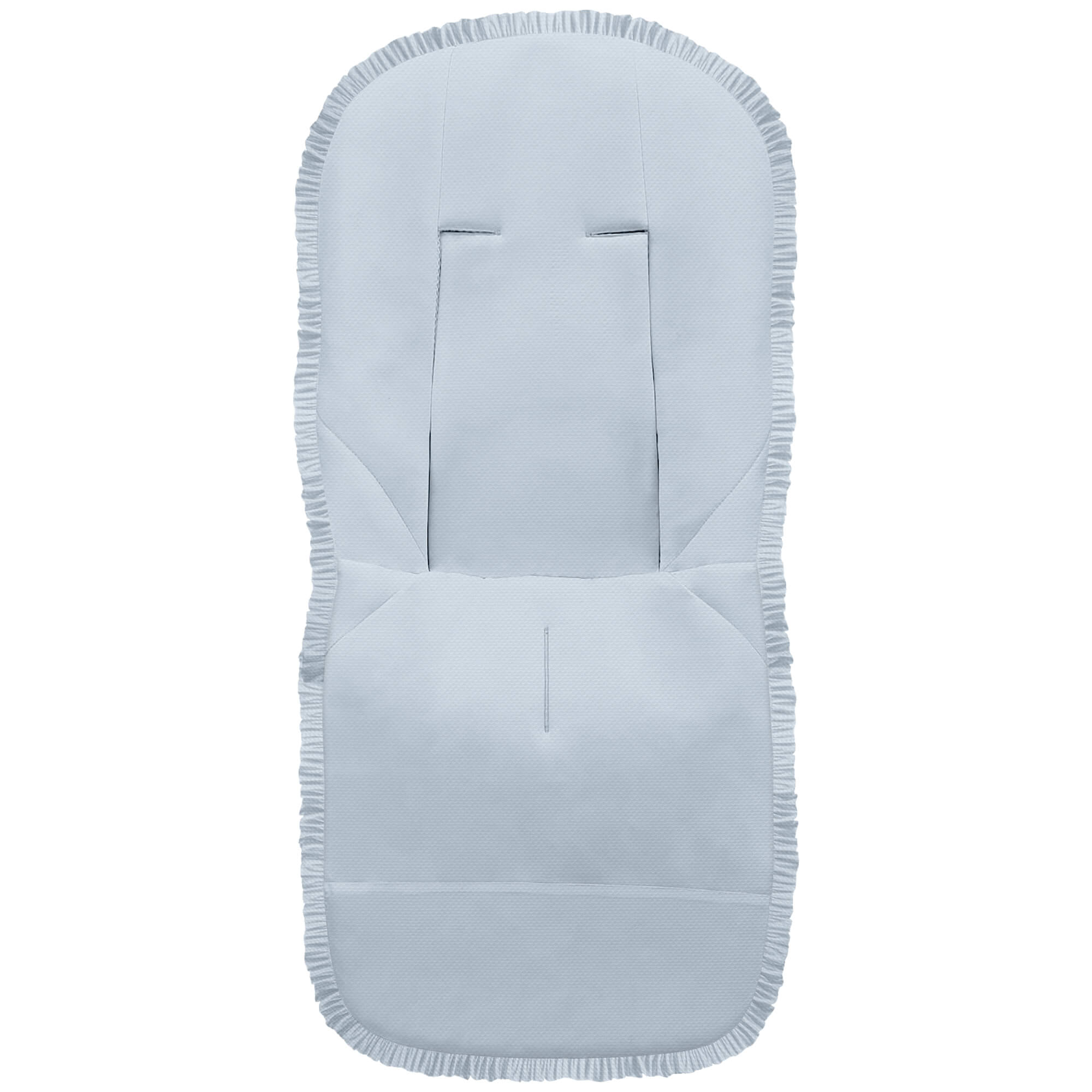 Funda Universal para Silla en tejido de algodón Piqué Valencia Celeste