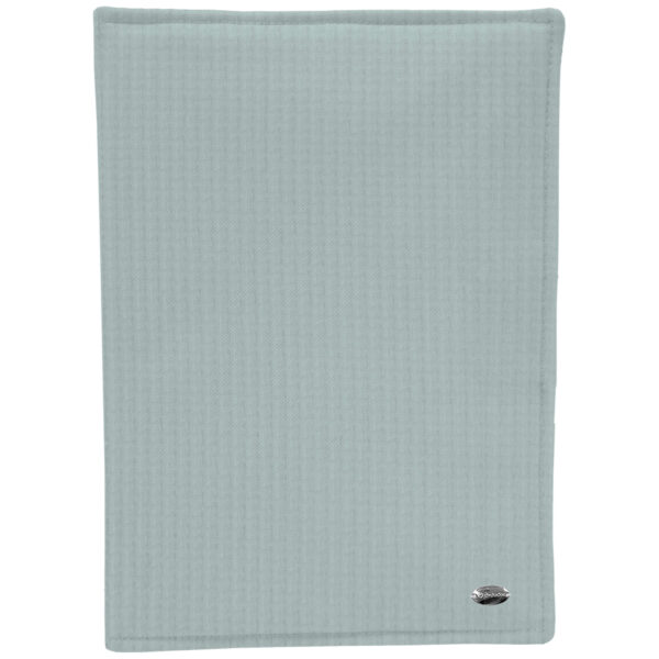 Portadocumentos en tejido de algodón Roma Menta