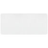 Toalla de Lactancia en rizo de algodón con el borde en piqué de algodón Napoles Blanco