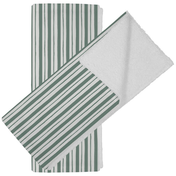 Babitas Provenza Invierno Rayas verde
