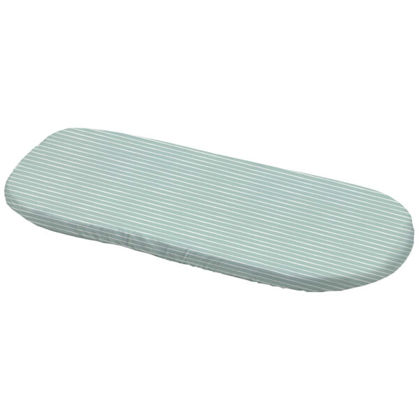 Bajera para Capazo Iris Invierno Rayas verde