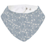 4264 Bandanas Colección Invierno Iris Flores Azul
