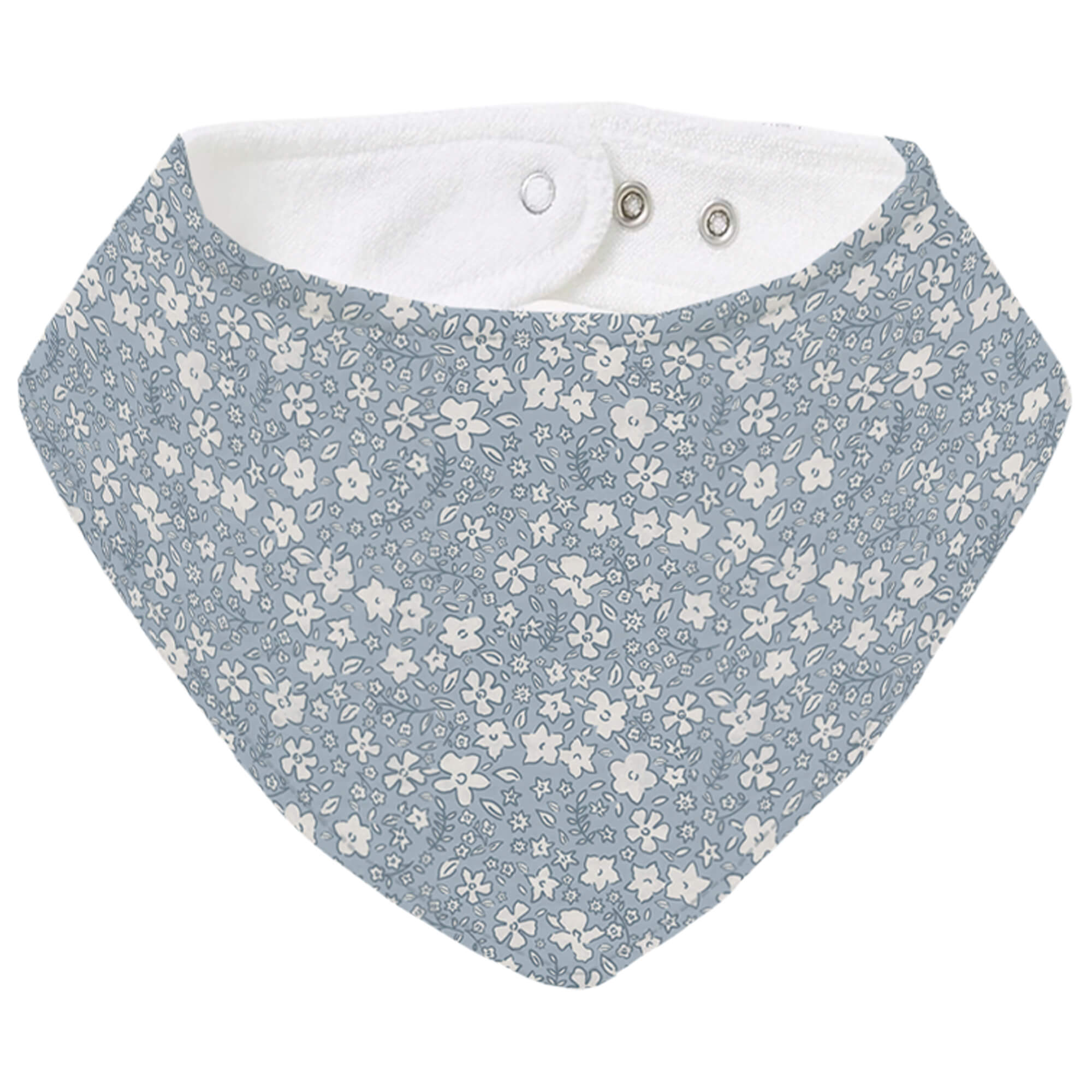 Bandana Grande Iris Invierno Flores azul Bandana Grande Iris Invierno Flores azul