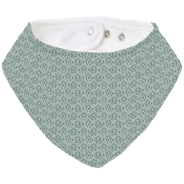 Bandana Grande Provenza Invierno Tulipanes verde