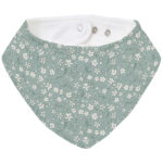 4267 Bandanas Colección Invierno Iris Flores Verde