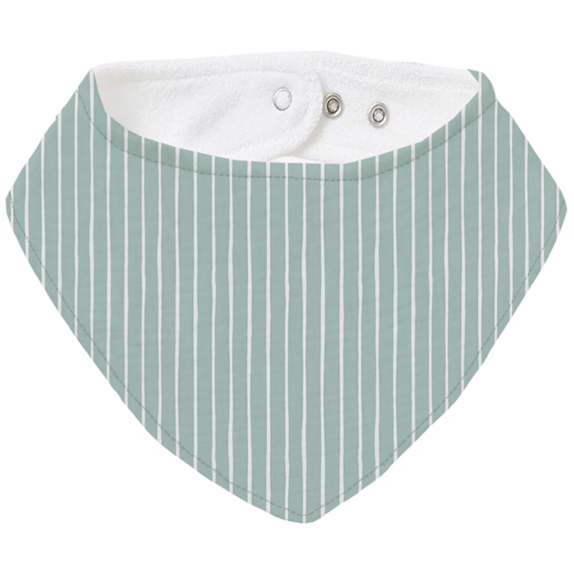Bandana Pequeña Iris Invierno Rayas verde